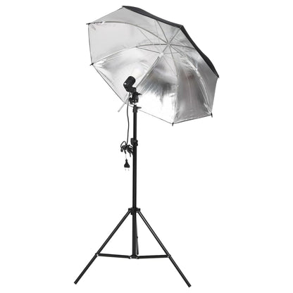 vidaXL Kit de studio photo avec éclairage et toile de fond