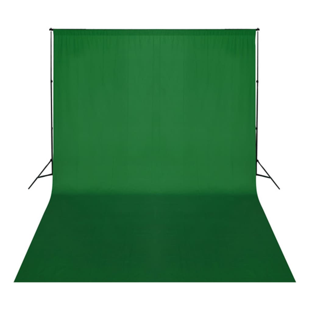 vidaXL Kit de studio photo avec éclairage et toile de fond