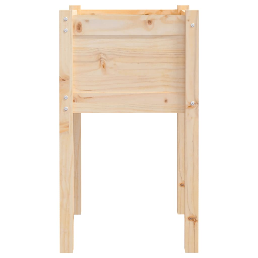 vidaXL Jardinières d'extérieur 2 pcs 40x40x70 cm bois de pin massif
