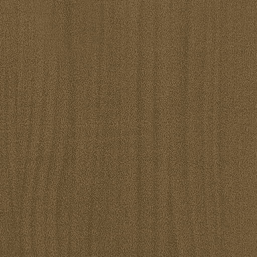 vidaXL Jardinières 2 pcs Marron miel 50x50x70 cm Bois de pin massif