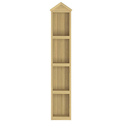 vidaXL Abri à outils de jardin 40x33x222 cm Bois de pin imprégné