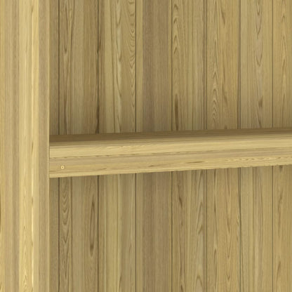 vidaXL Abri à outils de jardin 87x33x222 cm Bois de pin imprégné