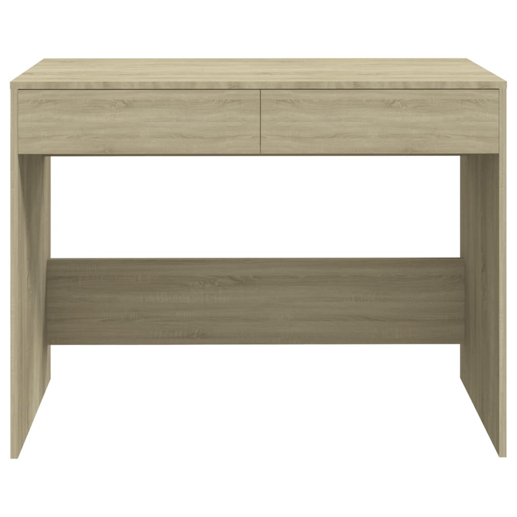 vidaXL Bureau Chêne sonoma 101x50x76,5 cm Aggloméré