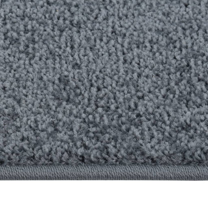 vidaXL Tapis à poils courts 160x230 cm Anthracite