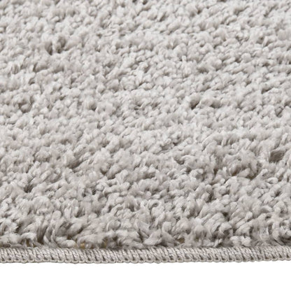 vidaXL Tapis shaggy antidérapant Gris clair 140x200 cm