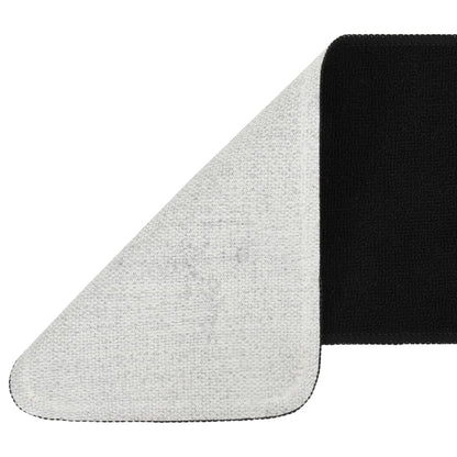 vidaXL Tapis d'escalier antidérapants 15pcs 75x20cm Noir Rectangulaire
