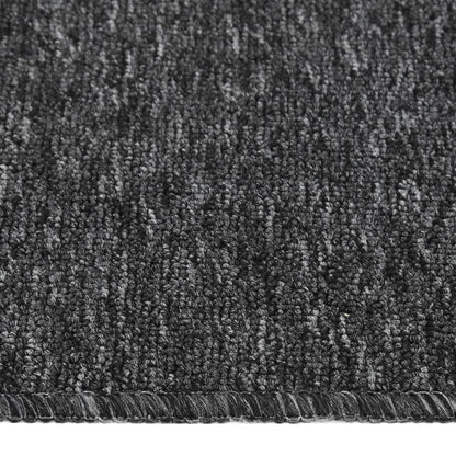 vidaXL Tapis d'escalier 15 pcs 60x25 cm Anthracite Rectangulaire