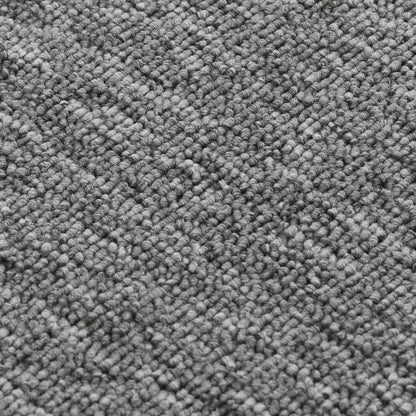 vidaXL Tapis d'escalier antidérapants 15pcs 60x25cm Gris Rectangulaire