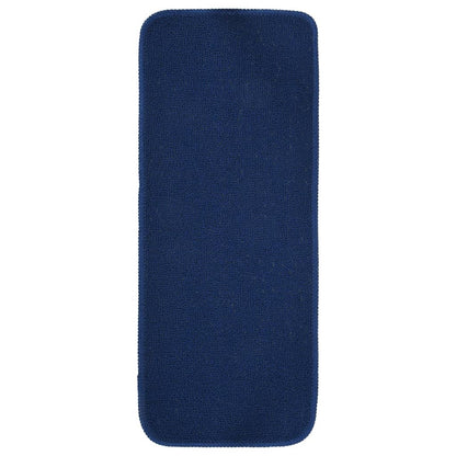 vidaXL Tapis d'escalier 15 pcs 60x25 cm Bleu marine Rectangulaire