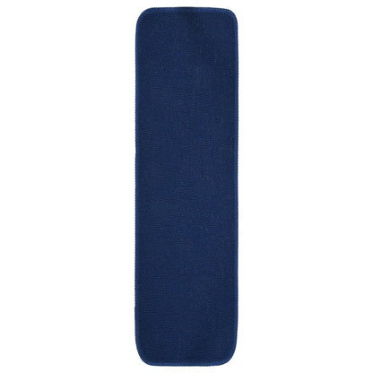 vidaXL Tapis d'escalier 15 pcs 70x20 cm Bleu marine Rectangulaire