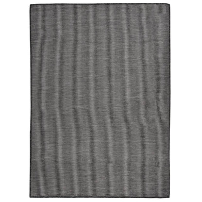 vidaXL Tapis à tissage plat d'extérieur 200x280 cm Gris