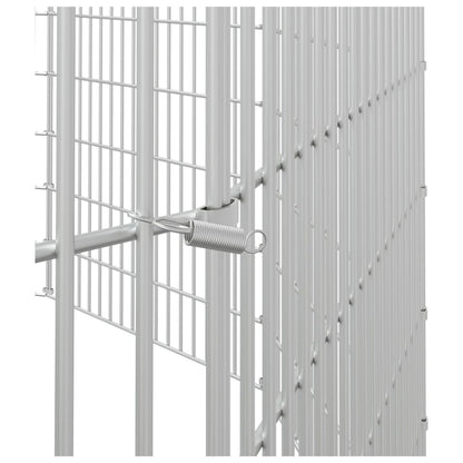 vidaXL Cage à lapin 12 panneaux 54x60 cm Fer galvanisé