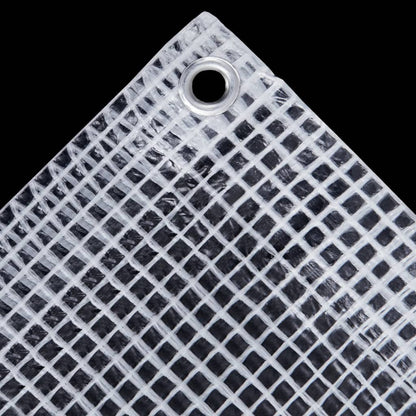 vidaXL Bâche de gaze 140 g/m² 6x8 m Blanc