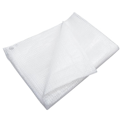 vidaXL Bâche de gaze 140 g/m² 6x12 m Blanc