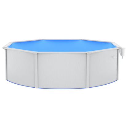 vidaXL Piscine avec pompe filtrante à sable et échelle 460x120 cm