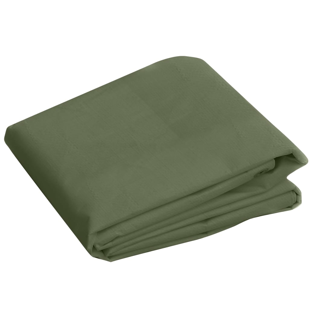 vidaXL Bâche 260 g/m² 6x8 m Vert PEHD