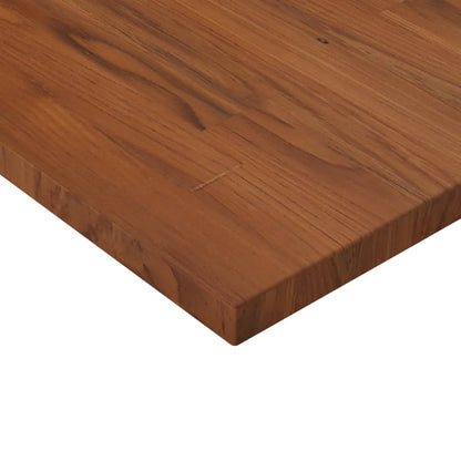 vidaXL Comptoir de salle de bain Marron foncé 60x40x2,5 cm Bois traité