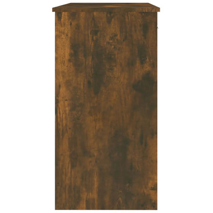 vidaXL Bureau Chêne fumé 80x40x75 cm Bois d'ingénierie