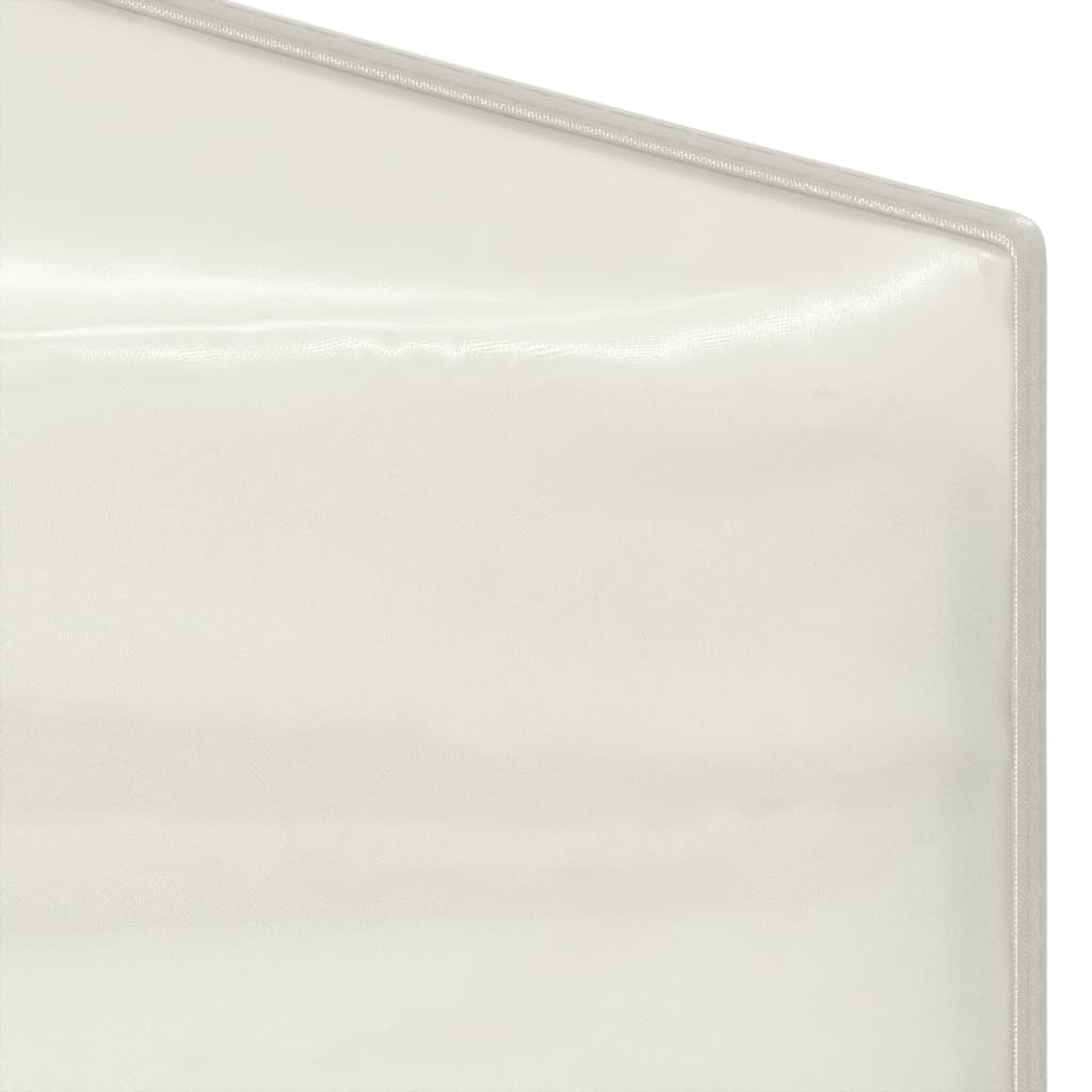 vidaXL Tente de réception pliable avec parois Crème 2x2 m