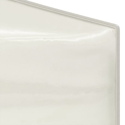 vidaXL Tente de réception pliable avec parois Crème 2x2 m