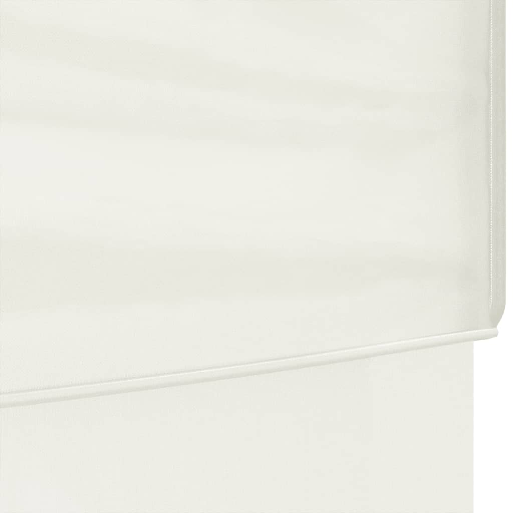vidaXL Tente de réception pliable avec parois Crème 2x2 m