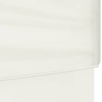 vidaXL Tente de réception pliable avec parois Crème 2x2 m