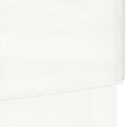vidaXL Tente de réception pliable avec parois Blanc 3x3 m