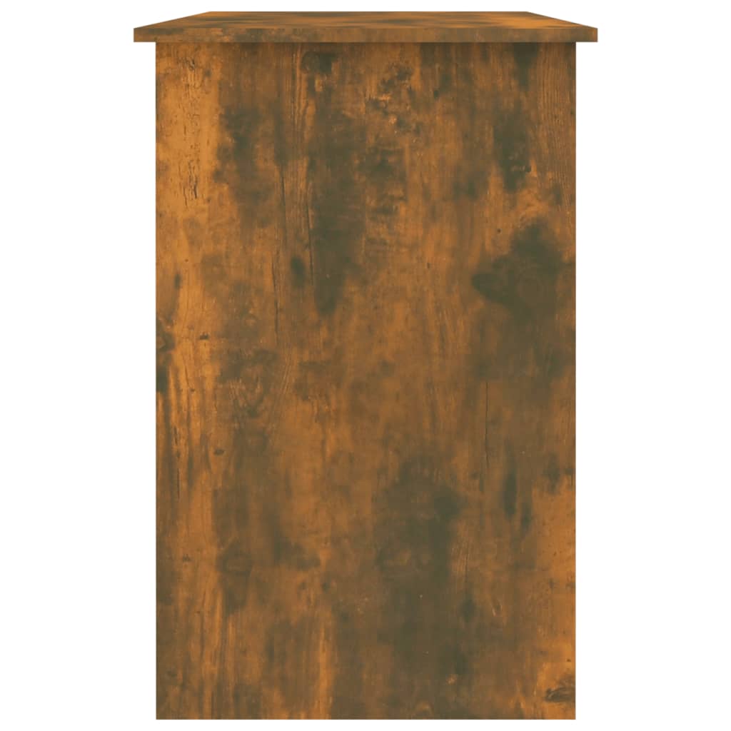 vidaXL Bureau Chêne fumé 100x50x76 cm Bois d'ingénierie