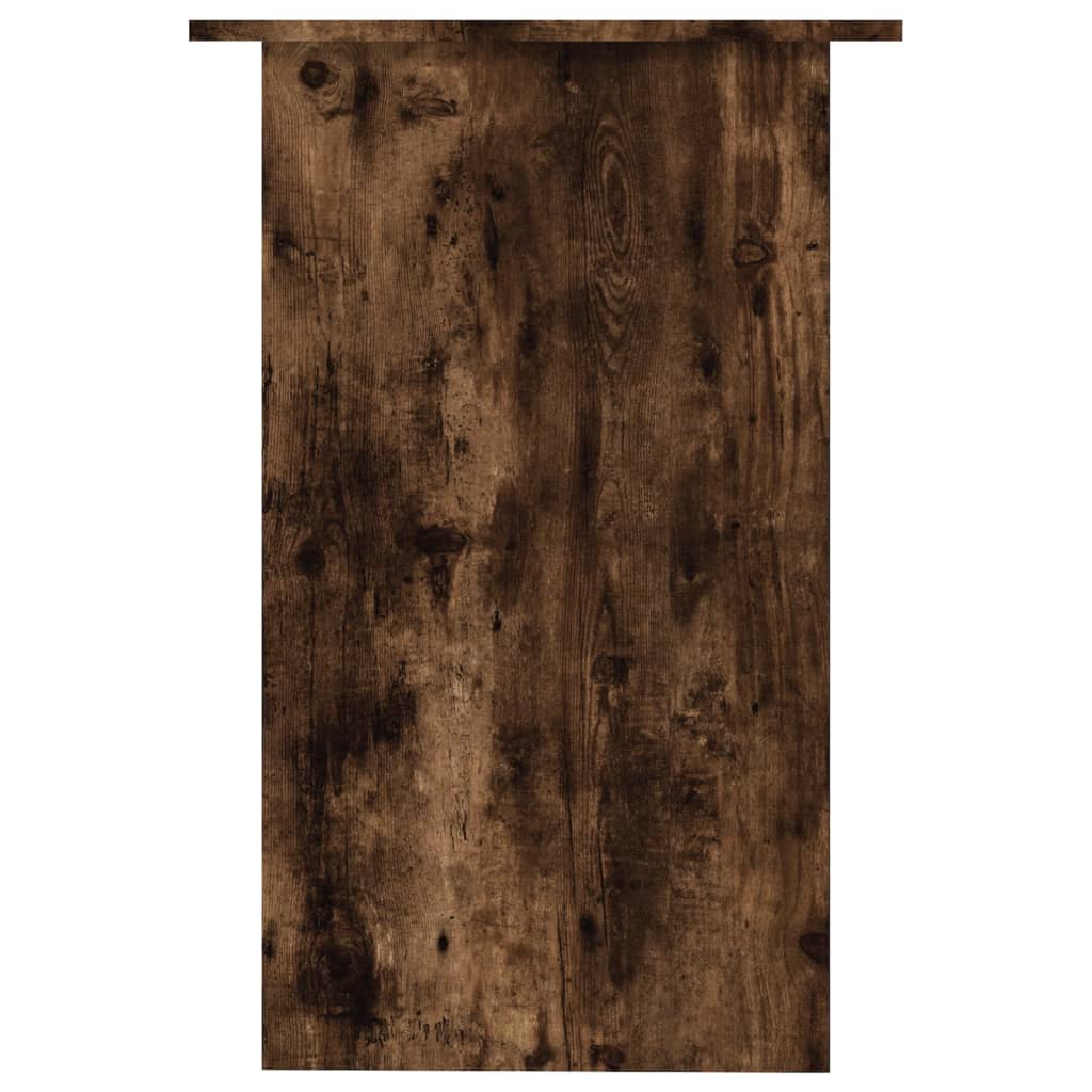 vidaXL Bureau Chêne fumé 90x50x74 cm Bois d'ingénierie