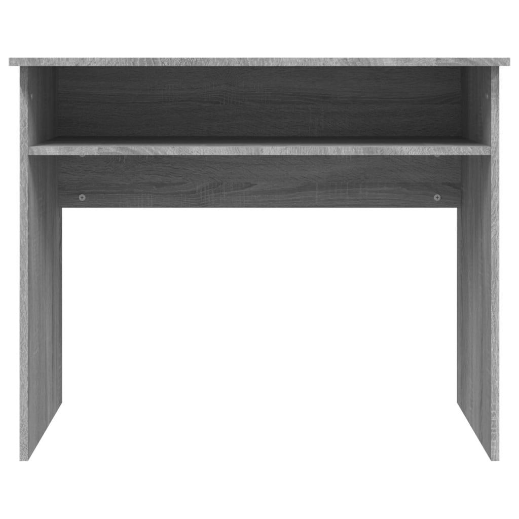 vidaXL Bureau Sonoma gris 90x50x74 cm Bois d'ingénierie