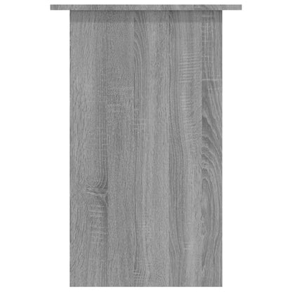 vidaXL Bureau Sonoma gris 90x50x74 cm Bois d'ingénierie