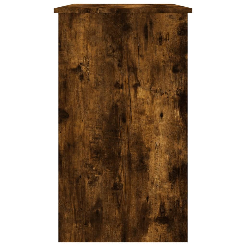 vidaXL Bureau Chêne fumé 90x45x76 cm Bois d'ingénierie