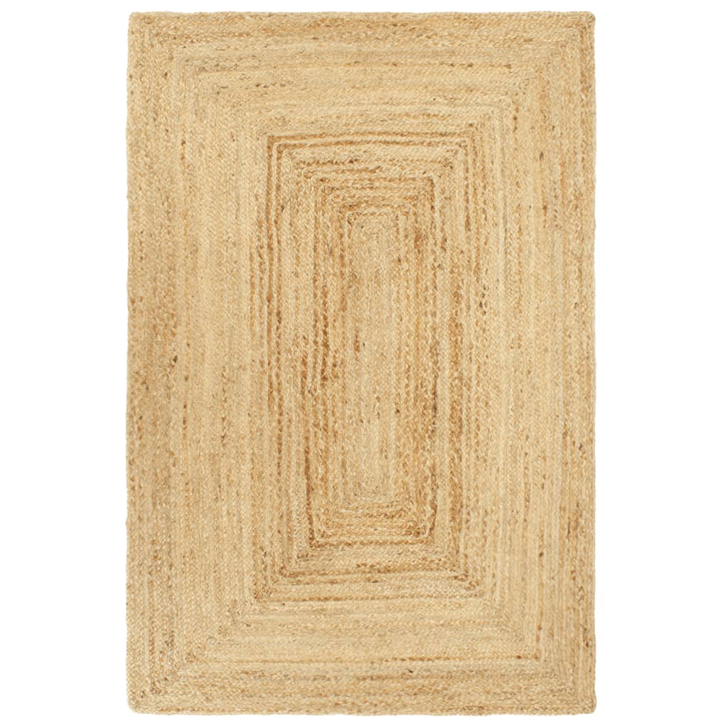 vidaXL Tapis fait à la main Jute 200x300 cm