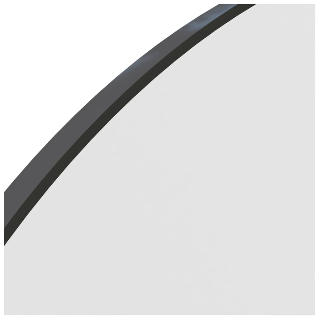 vidaXL Miroir avec éclairage LED 60x30 cm Verre Ovale