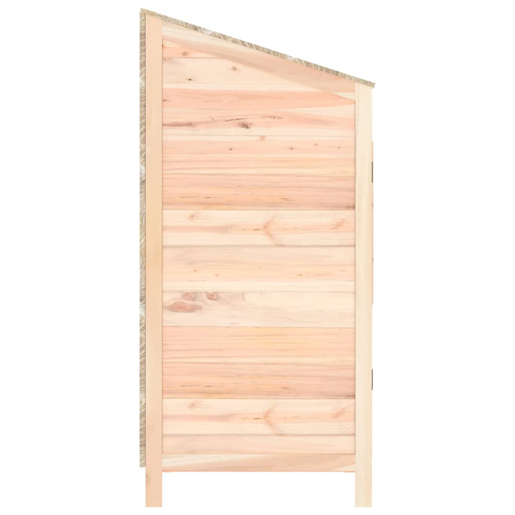 vidaXL Remise de jardin 55x52x112 cm Bois de sapin solide