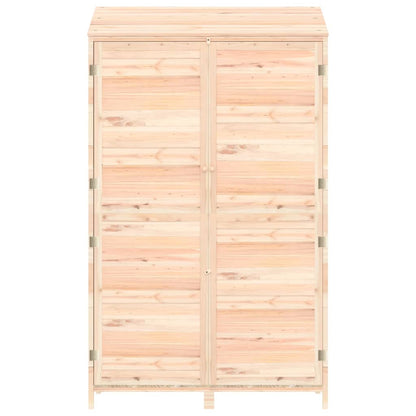 vidaXL Remise de jardin 102x52x174,5 cm Bois de sapin solide