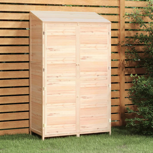 vidaXL Remise de jardin 102x52x174,5 cm Bois de sapin solide