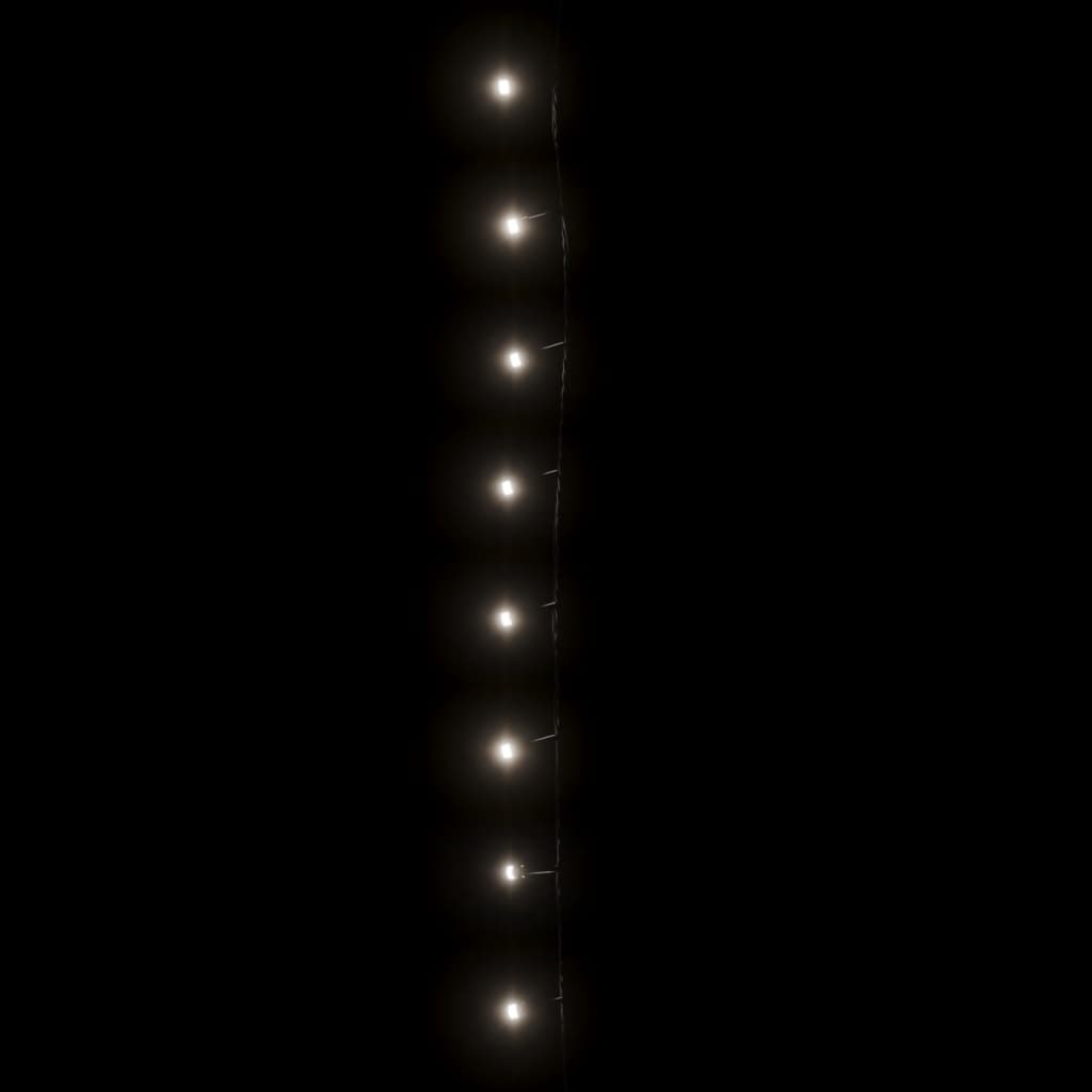 vidaXL Guirlande LED avec 300 LED Blanc froid 30 m PVC