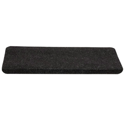 vidaXL Tapis d'escalier auto-adhésifs 15 pcs 65x24,5x3,5 cm Anthracite