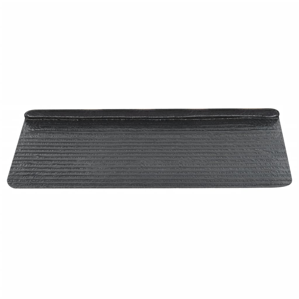 vidaXL Tapis d'escalier auto-adhésifs 15 pcs 65x24,5x3,5 cm Anthracite