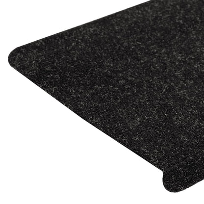 vidaXL Tapis d'escalier auto-adhésifs 15 pcs 65x24,5x3,5 cm Anthracite