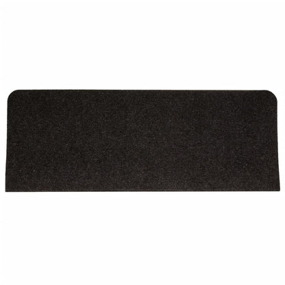 vidaXL Tapis d'escalier auto-adhésifs 15 pcs 65x24,5x3,5 cm Noir