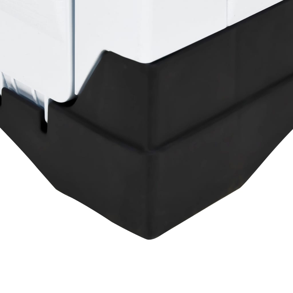 vidaXL Niche pour chien Gris 90,5x68x66 cm Polypropylène