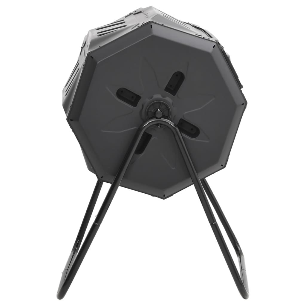 vidaXL Bac à compost de jardin Noir 73x64x95 cm 160 L