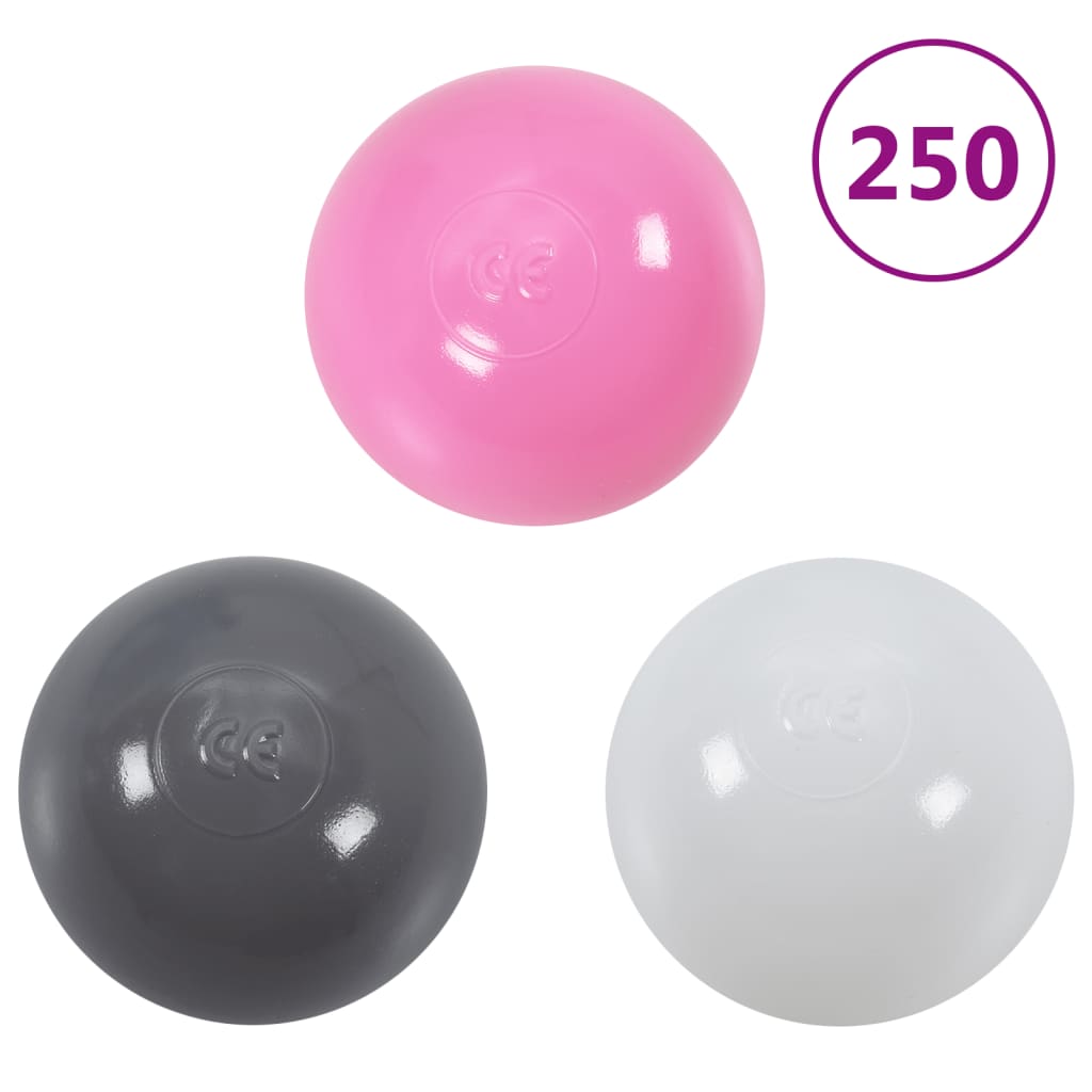 vidaXL Tente de jeu avec 550 balles 123x120x126 cm