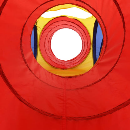 vidaXL Tunnel de jeu pour enfants avec 250 balles Multicolore