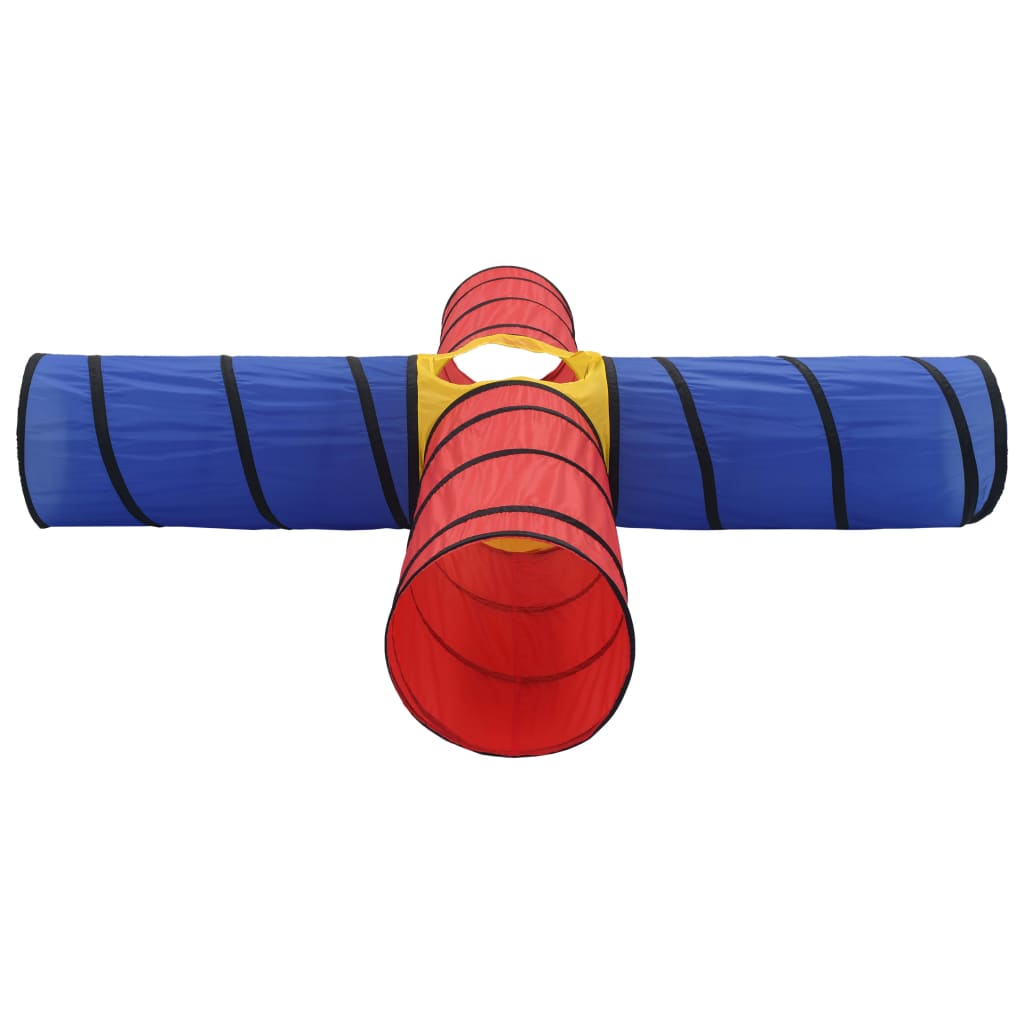 vidaXL Tunnel de jeu pour enfants avec 250 balles Multicolore