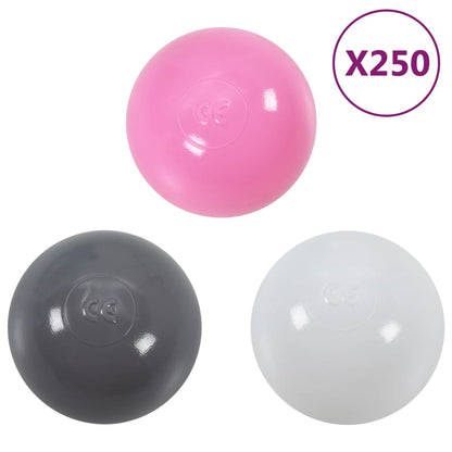 vidaXL Tunnel de jeu pour enfants avec 250 balles Multicolore