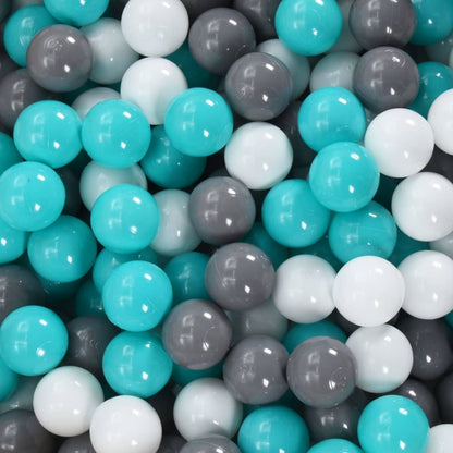 vidaXL Tente de jeu pour enfants avec 250 balles Bleu 102x102x82 cm