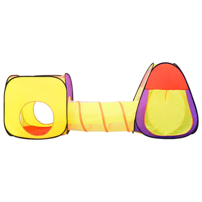 vidaXL Tente de jeu pour enfants 250 balles Multicolore 255x80x100 cm